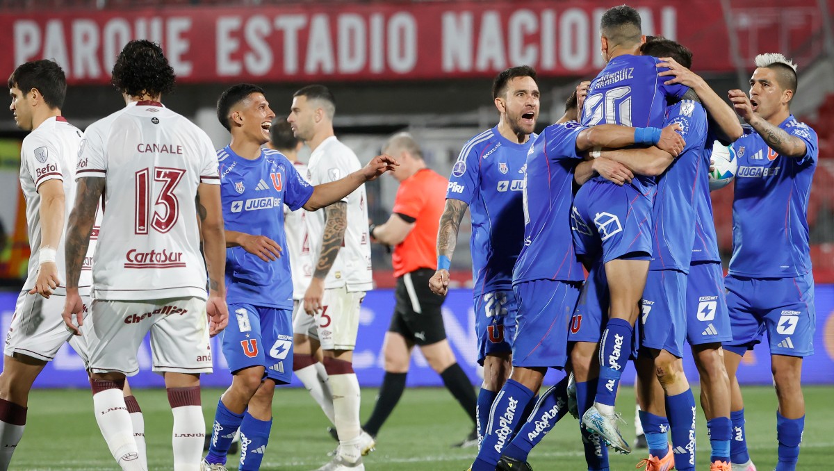 U de Chile empata de último minuto a Lanús en la Copa Sudamericana (EFE)