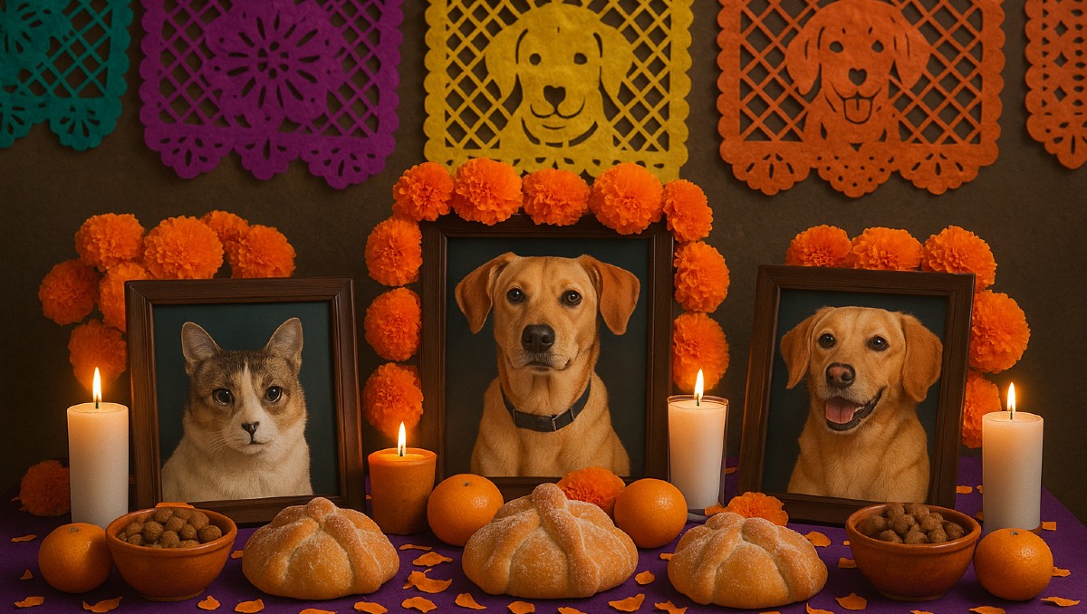 Cuándo se pone la ofrenda para las mascotas de Día de Muertos