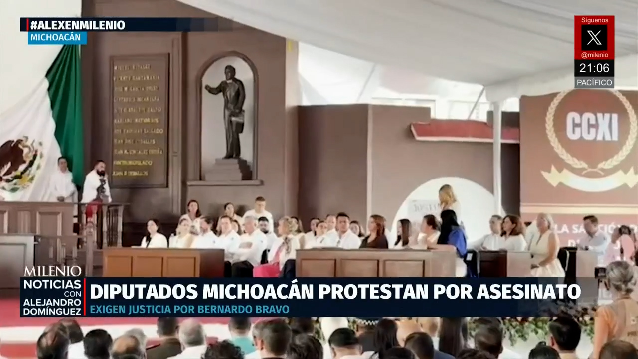 Diputados de Michoacán exigen justicia por el asesinato de Bernardo Bravo en Apatzingán
