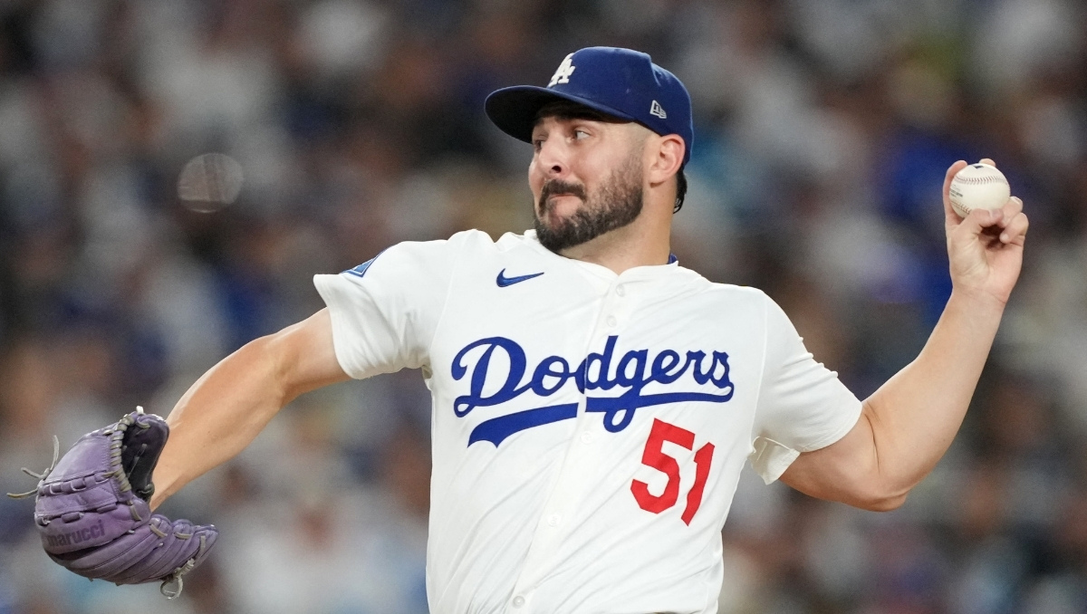Dodgers pierde al relevista Alex Vesia previo al inicio de la Serie Mundial (Reuters)