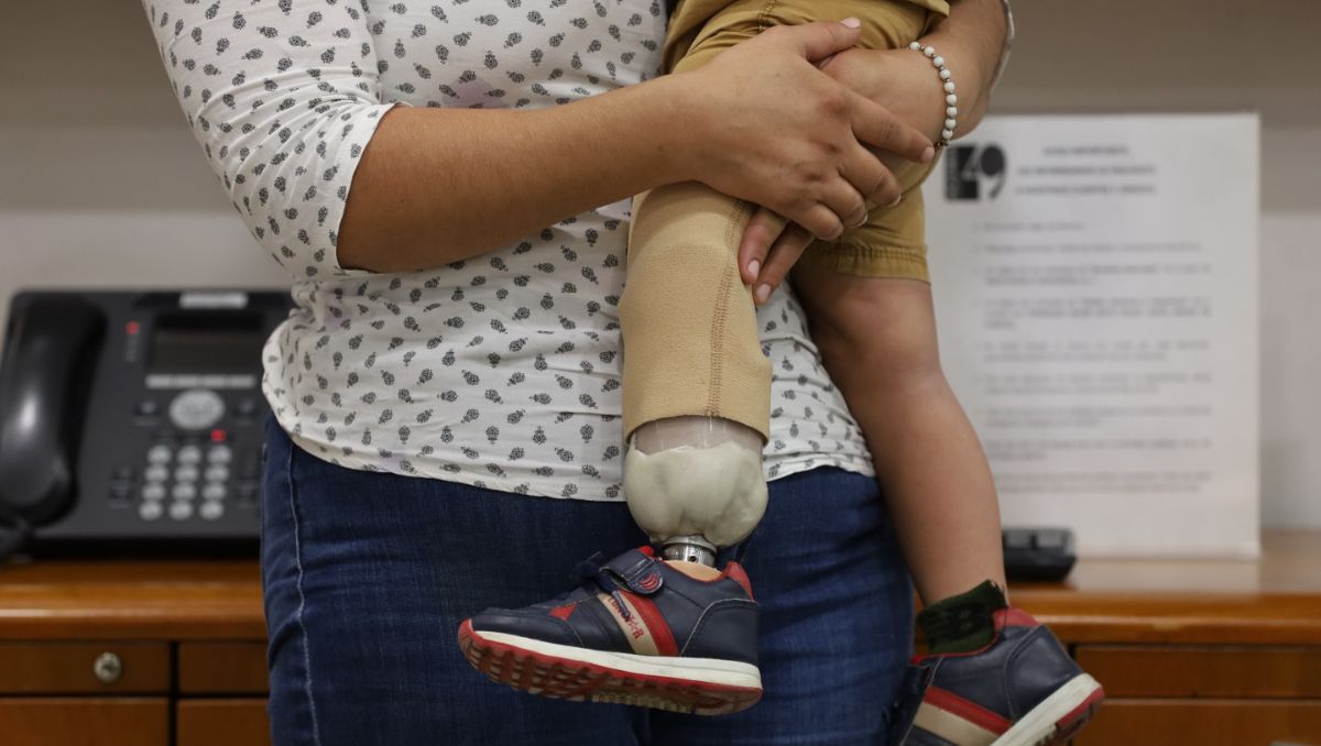 El pequeño Jesús es uno de los beneficiados. Roberto Alanís