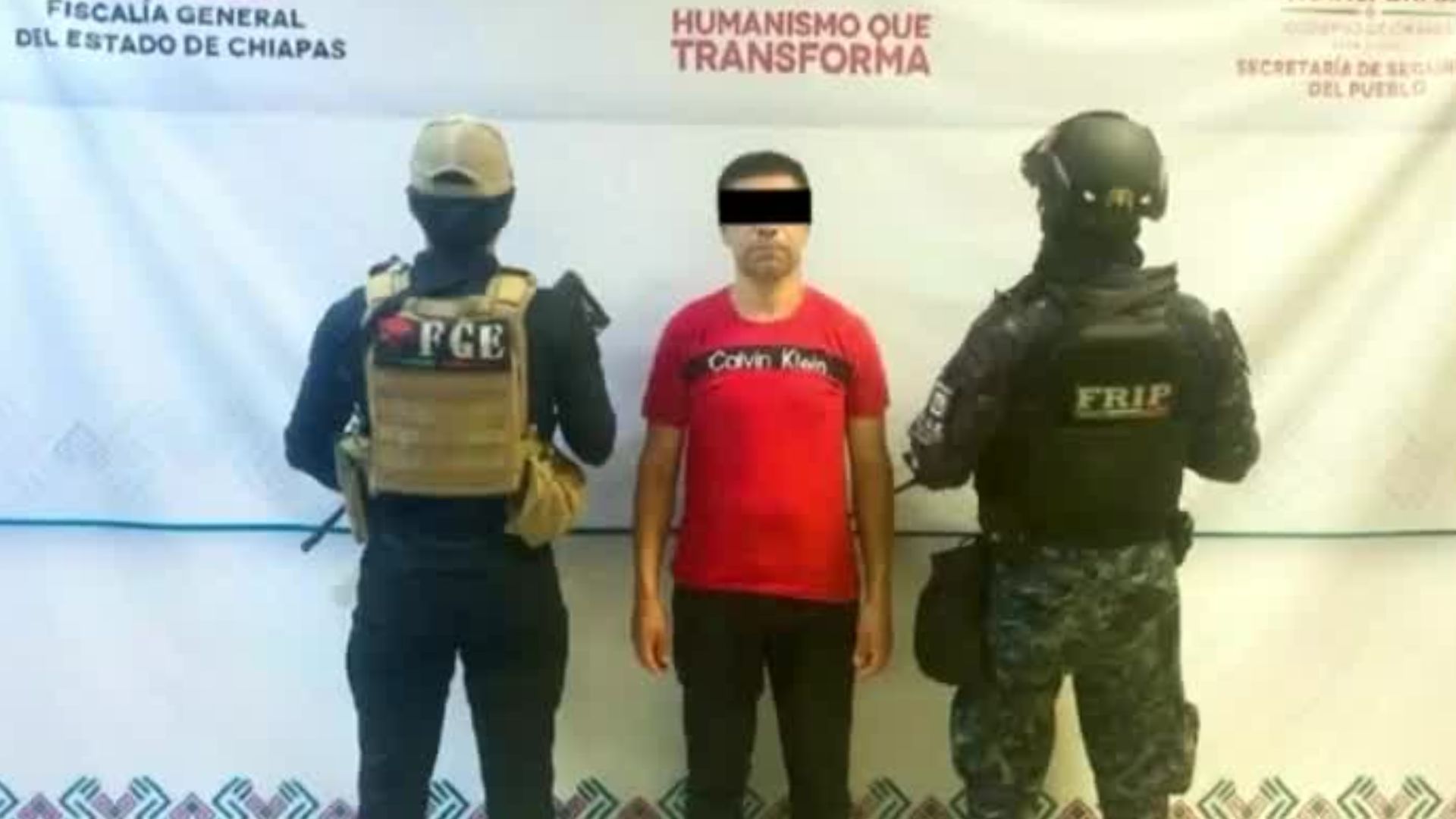 En Chiapas, detienen a un presunto secuestrador de 16 personas