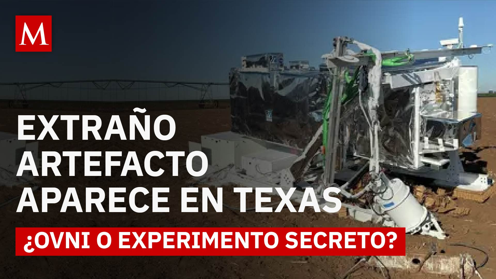 Una familia ve caer un “OVNI” en su patio y descubre la verdad detrás del misterio