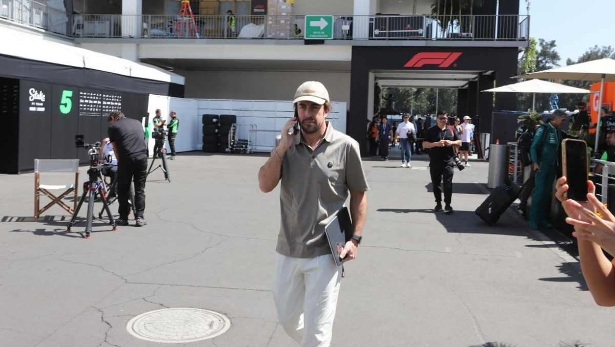 Fernando Alonso, preocupado por el rendimiento en el Gran Premio de México (Jorge Carballo)