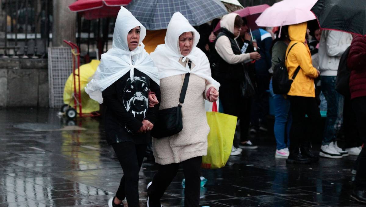 Las lluvias podrían estar acompañadas de descargas eléctricas. Foto: (Cuartoscuro)