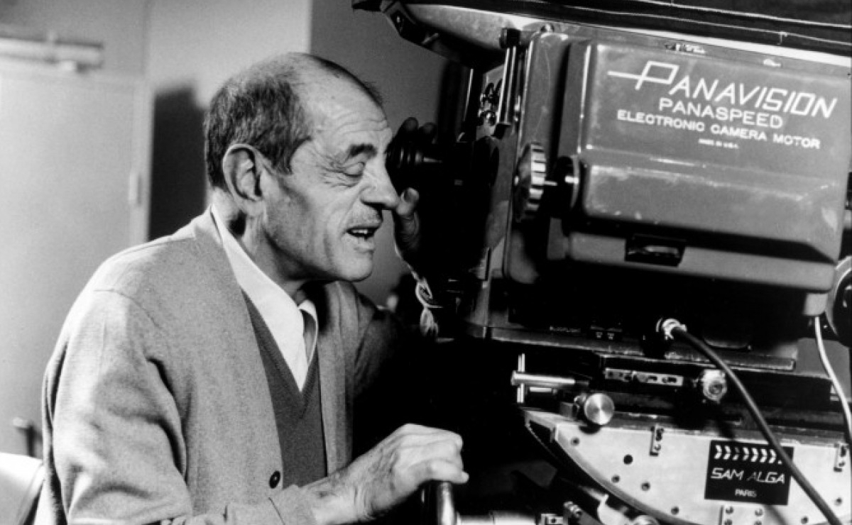 Luis Buñuel durante una filmación. (AMACC)
