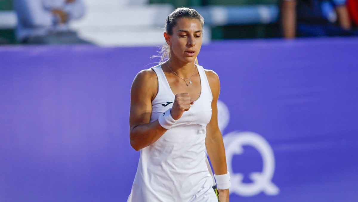 Martina Colmegna eliminó a la mexicana Ana Sofía Sánchez en el Querétaro Open 2025 (Cortesía Querétaro Open)