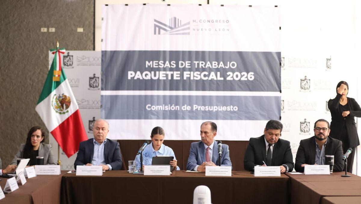 En la Mesa de Trabajo de Paquete Fiscal 2026 pidieron el apoyo de los diputados. Luis Guerra