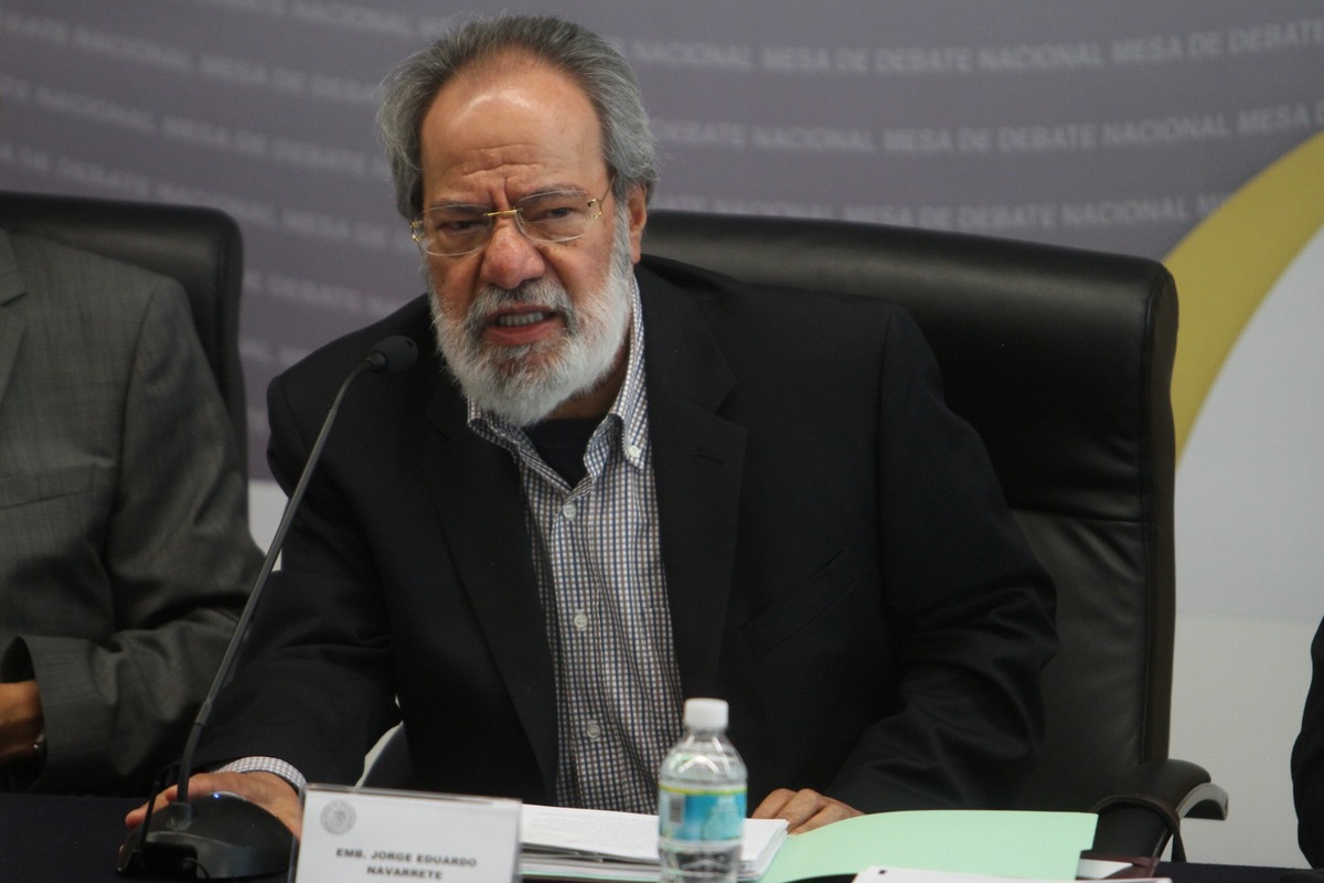 Navarrete López también fue representante de México ante la ONU. | Jorge Carballo