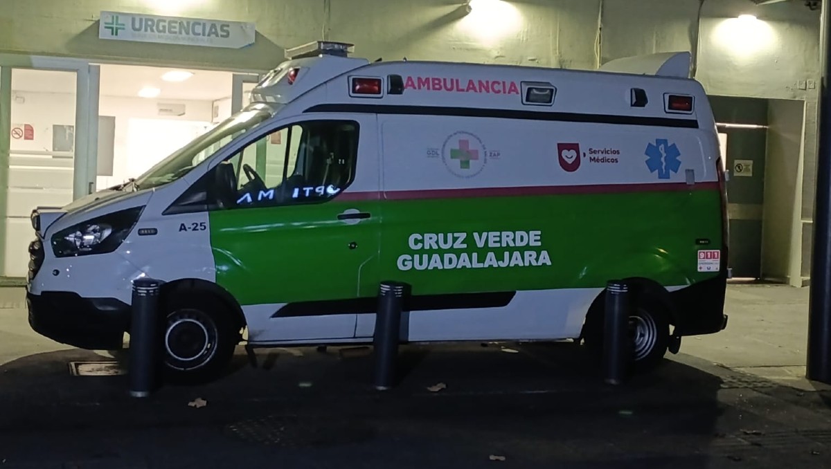 La pequeña fue atendida en la Cruz Verde Guadalajara (Vicente Torres Alfaro)