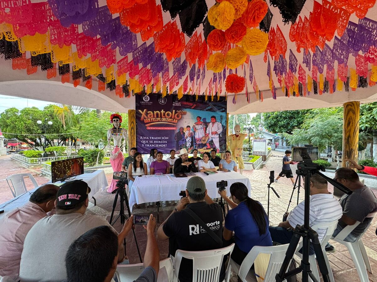 Presentación oficial del Xantolo 2025 en San Felipe Orizatlán. (Cortesía)