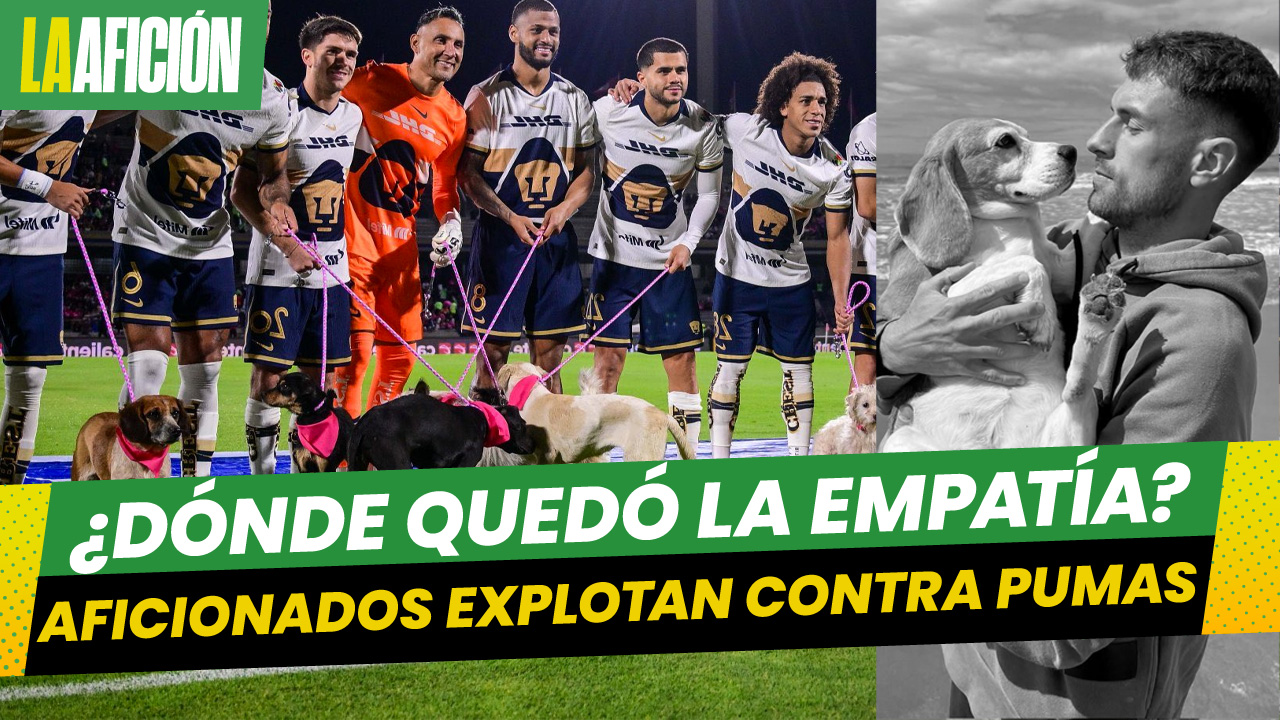 Pumas recibe críticas por campaña con perros en plena angustia de Aaron Ramsey