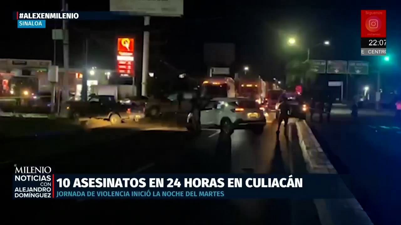 Se registran 10 homicidios en Culiacán durante las últimas 24 horas
