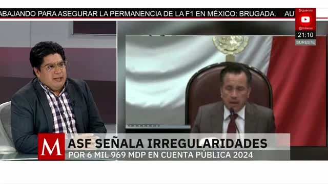 Señalan irregularidades millonarias en cuenta pública 2024 | Pedro Gamboa, 23 de octubre de 2025