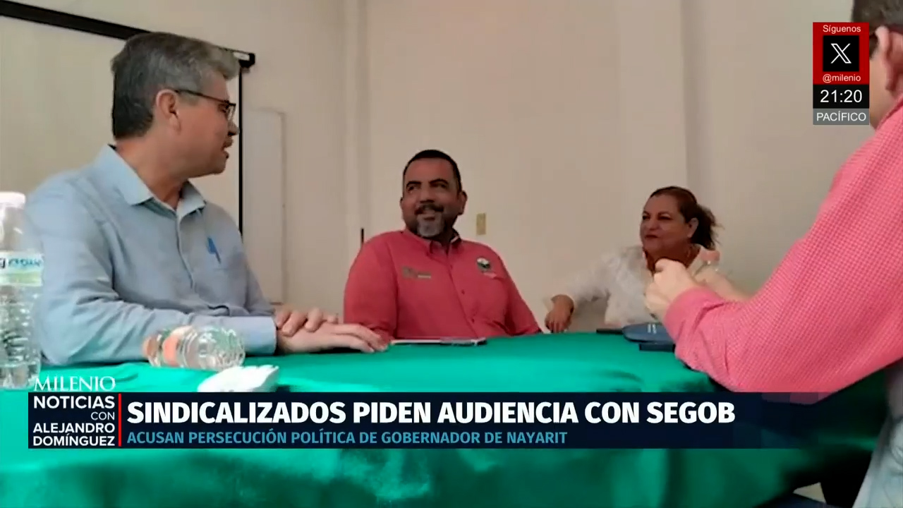 Trabajadores de Nayarit denuncian persecución política del gobernador