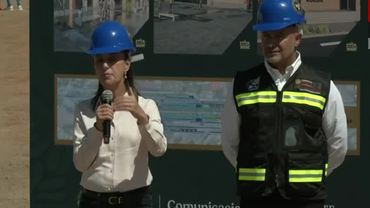 Claudia Sheinbaum informa de cómo va el avance del tren de pasajeros México-Pachuca