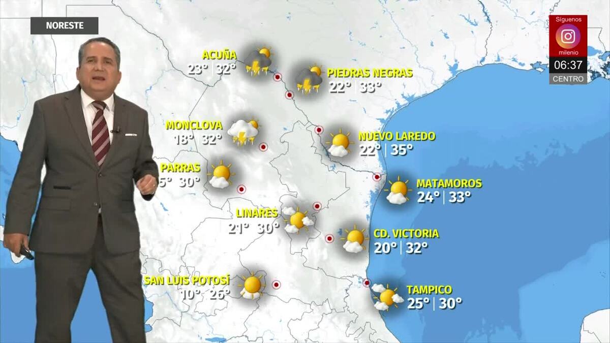 Clima de hoy viernes 24 de octubre de 2025 | Pronóstico con Abimael Salas