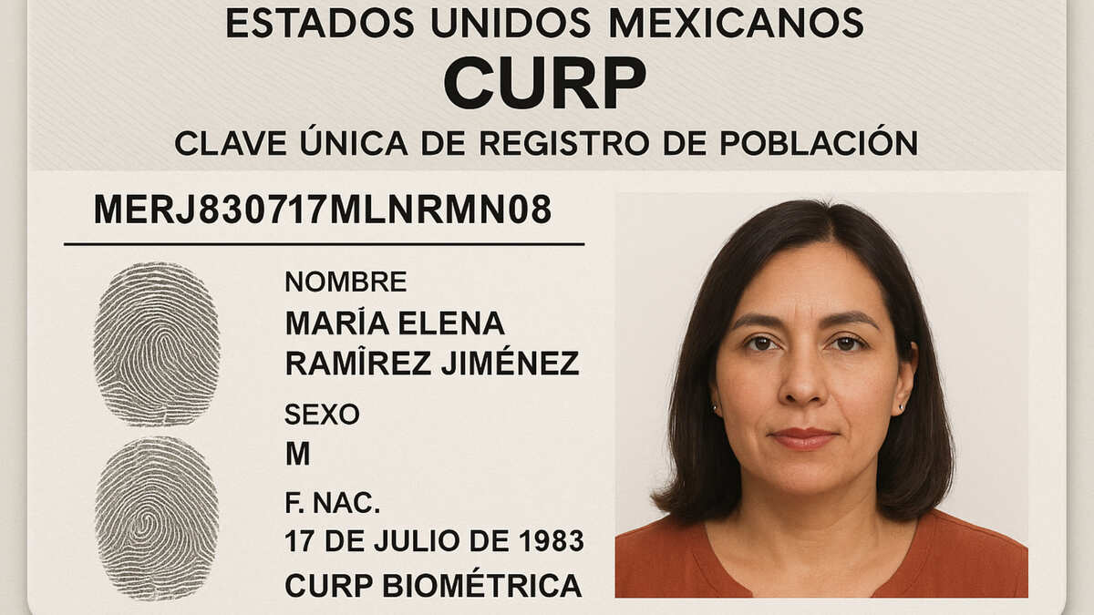 CURP biométrica ya entró en vigor; ¿se puede tramitar en línea? | IA Discover MILENIO
