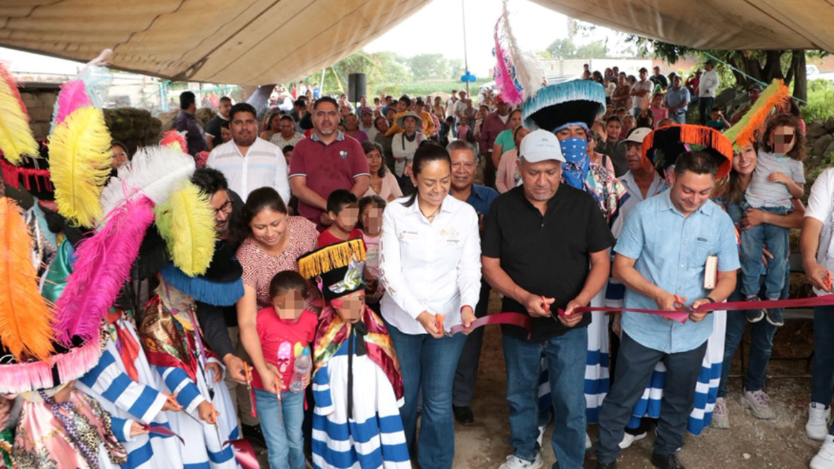 Inauguran construcción de tanque elevado en Atlixco, Puebla | Especial
