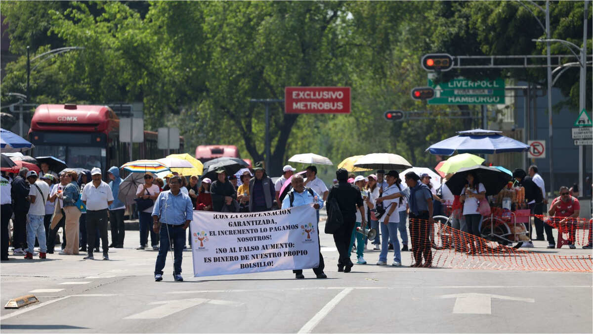 Marchas y bloqueos en la CdMx hoy 24 de octubre | Cuartoscuro