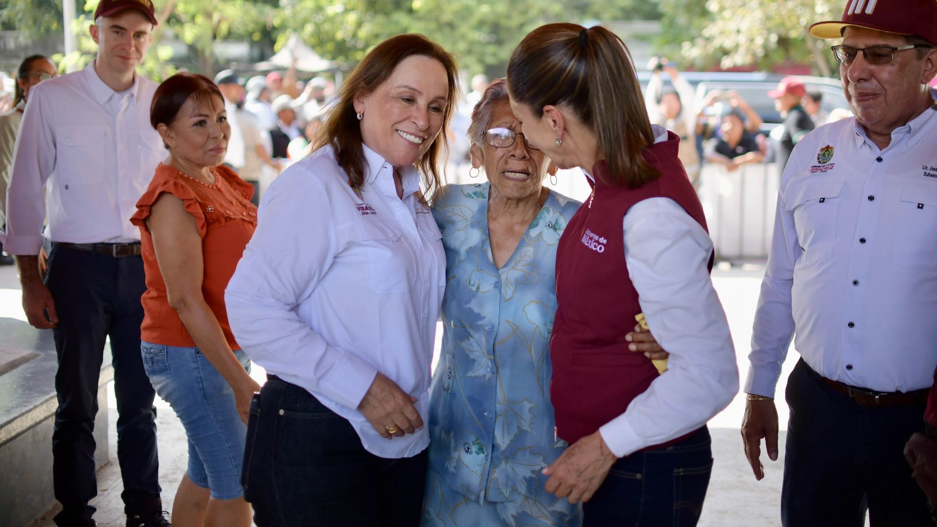 Rocío Nahle dice que se trabaja con maquinaria para acceder a comunidades incomunicadas