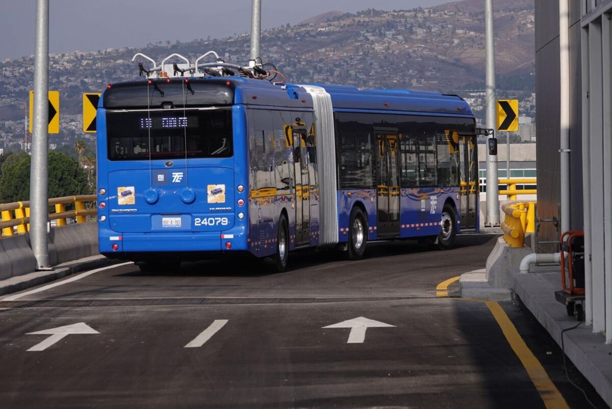 Rutas del trolebús en servicio especial por el Gran Premio CdMx 2025. | Cuartoscuro