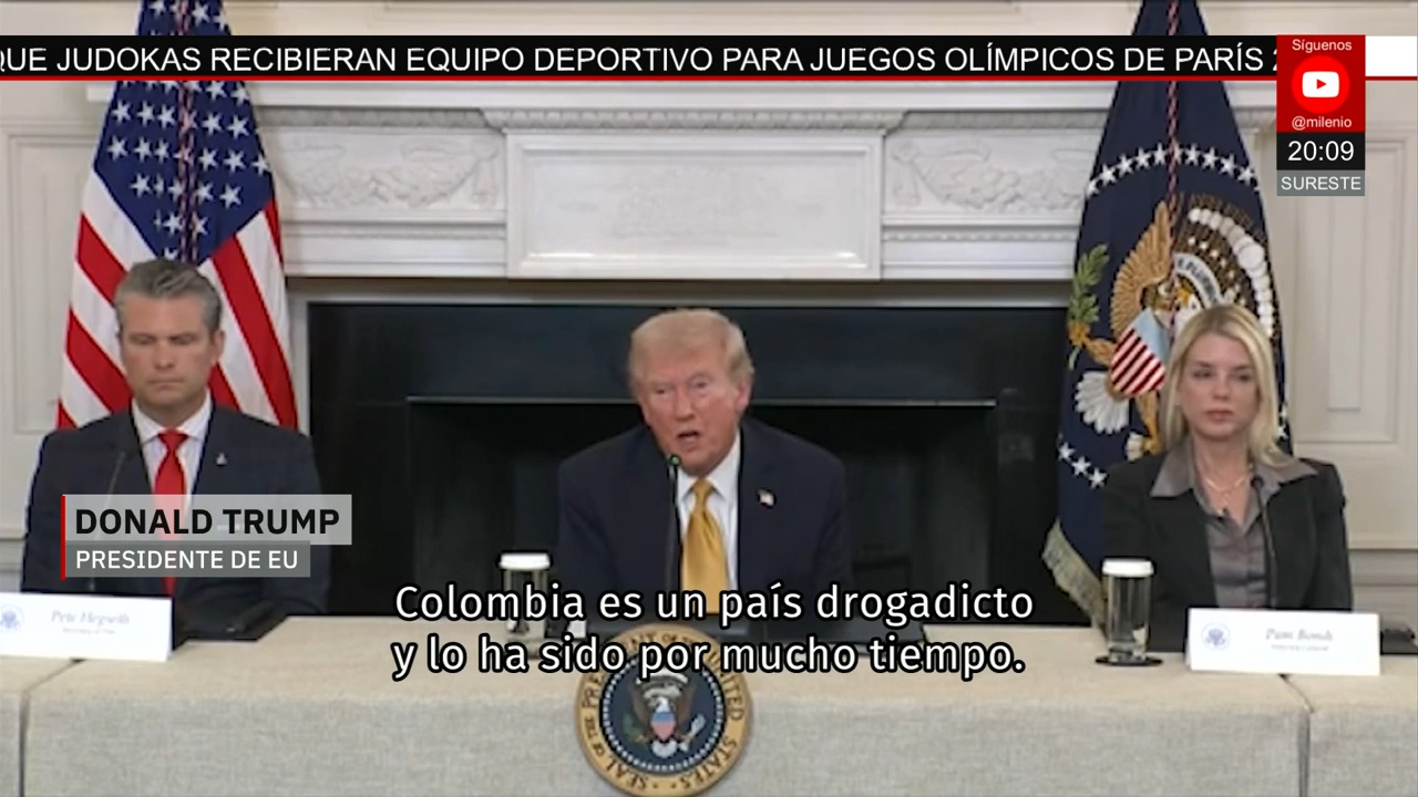 En Estados Unidos, Donald Trump afirma que los cárteles controlan México