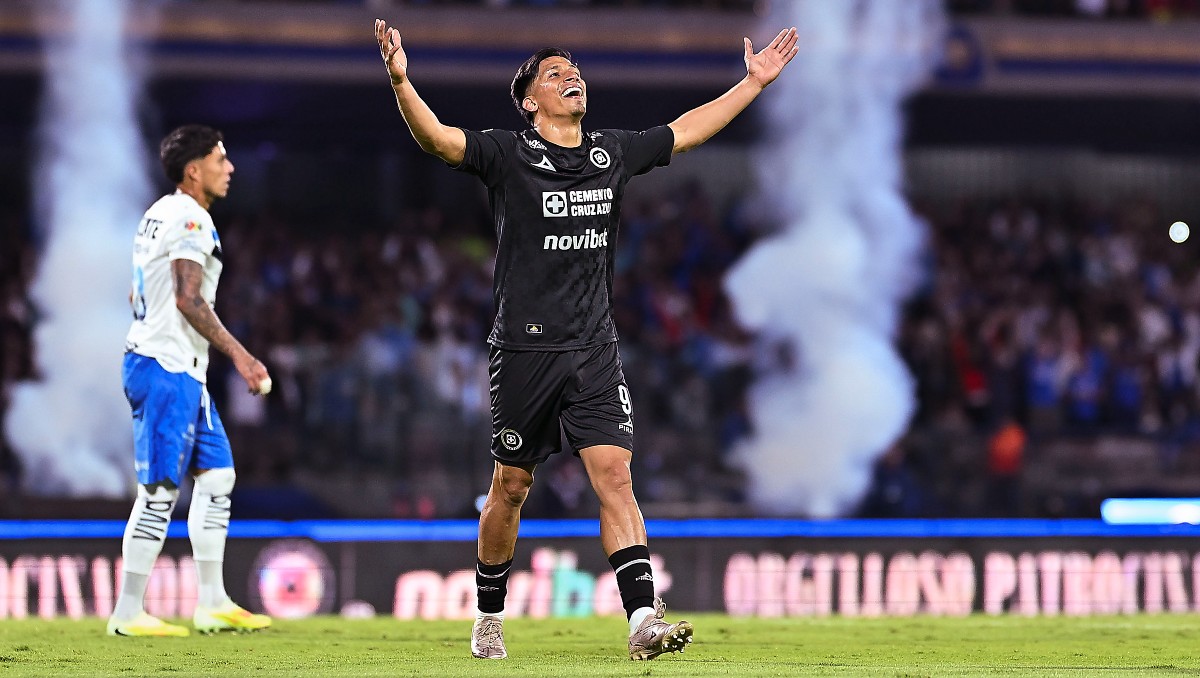 Ángel Sepúlveda anotó el gol del triunfo para Cruz Azul ante Rayados de Monterrey (Imago7)