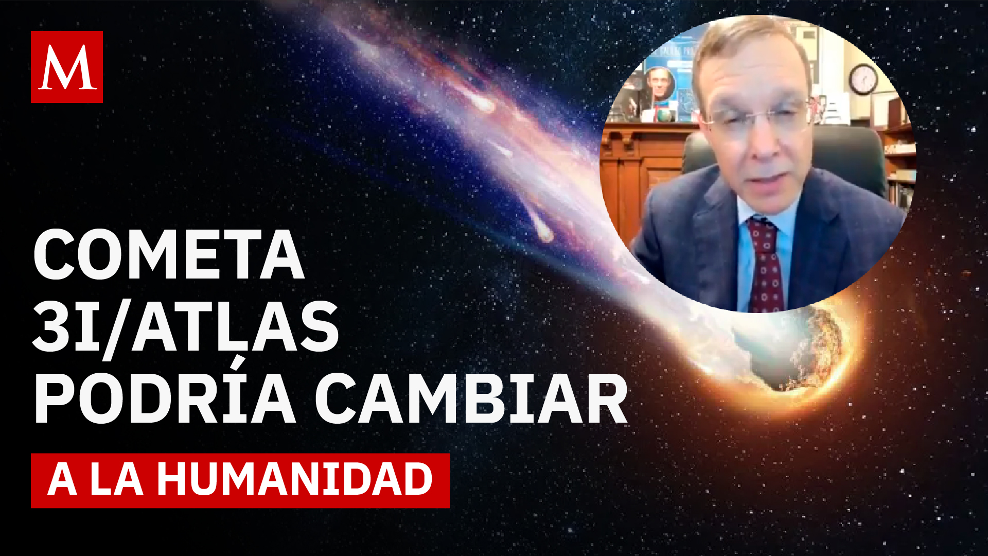 Científico de Harvard advierte que el cometa 31/ATLAS podría cambiar a la humanidad