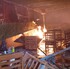 El incendio comenzó en la planta baja del inmueble