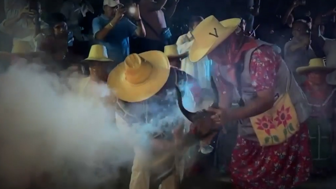 Inician rituales de Huejutla con la tradicional ofrenda de San Lucas en Hidalgo