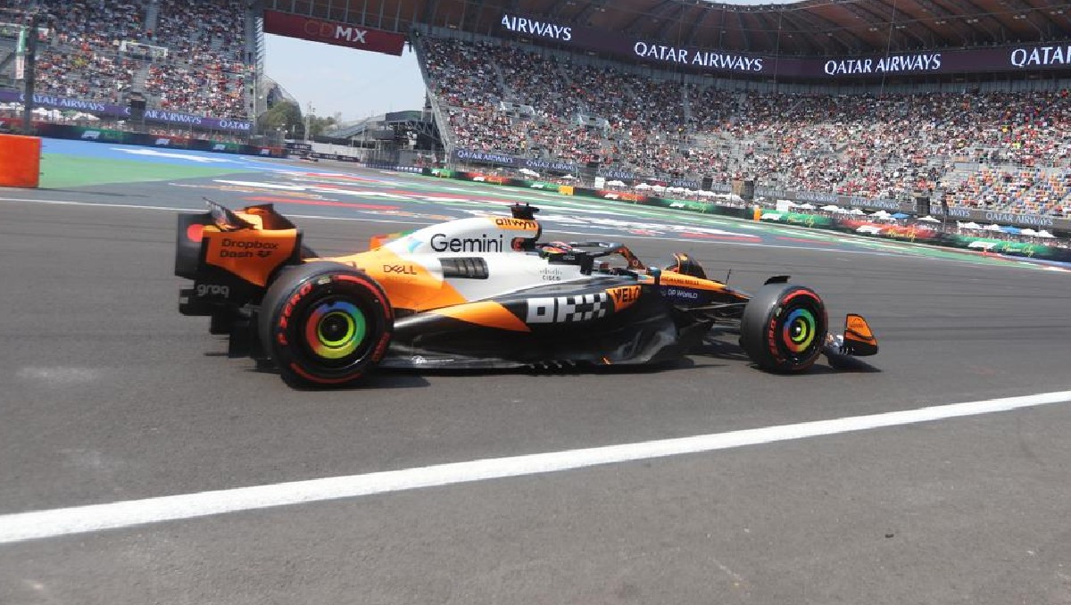 Lando Norris domina en la práctica 3 del Gran Premio de México (Jorge Carballo)