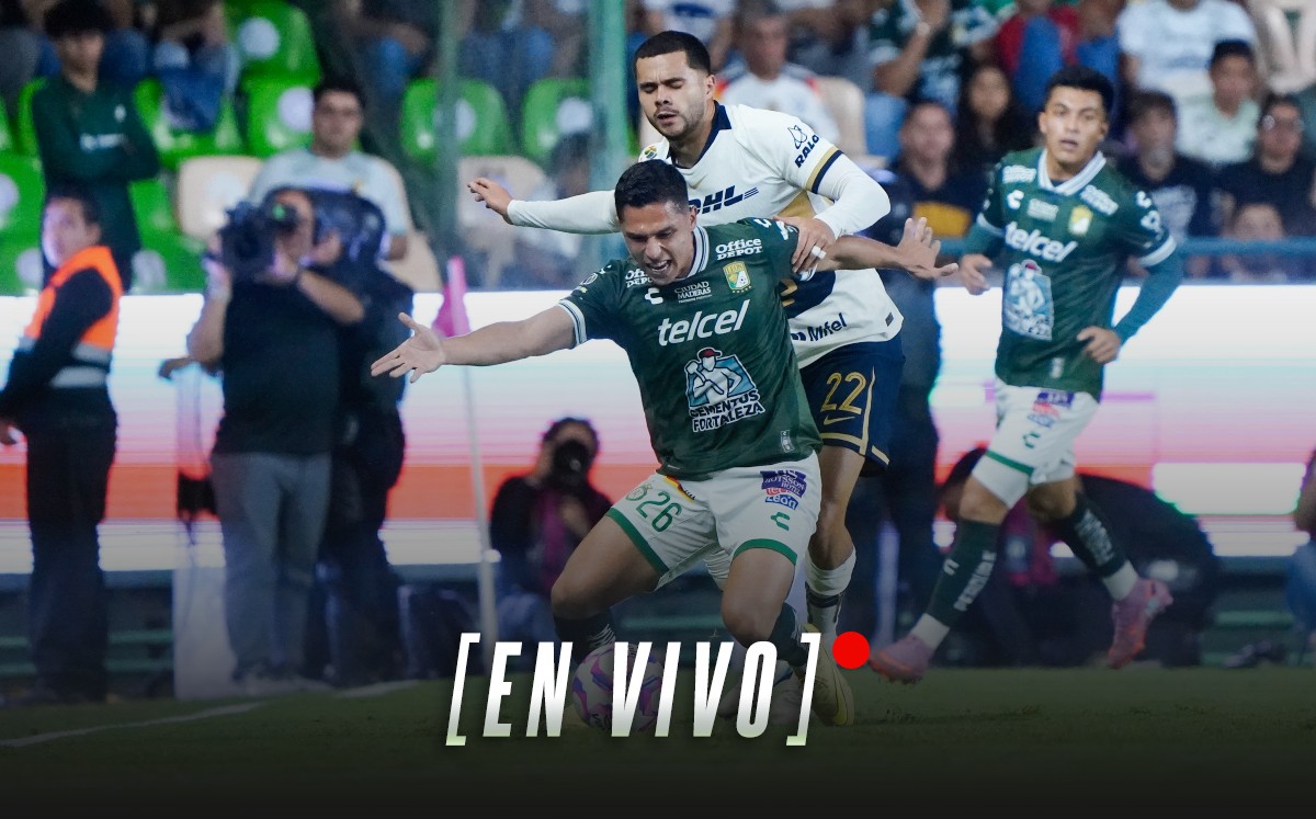 León vs. Pumas EN VIVO. Jornada 15 Liga MX, Apertura 2025 (Imago7)
