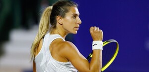 La tenista italiana, Martina Colmegna, con paso firme rumbo a semifinales en el Querétaro Open.
