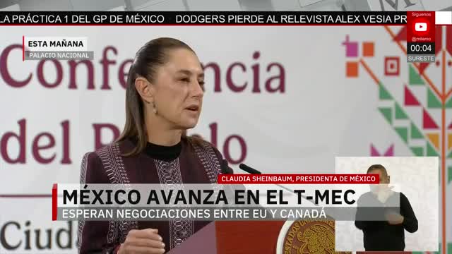 México avanza bien en el T-MEC: Claudia Sheinbaum | Paola Barquet, 24 de octubre de 2025