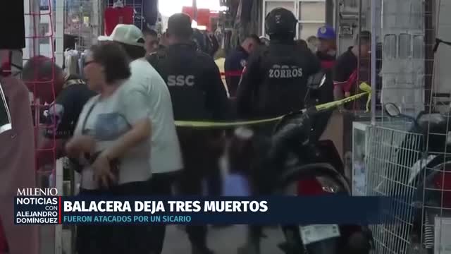 Tres muertos por balacera en local de Tepito | Alejandro Domínguez, 24 de octubre de 2025