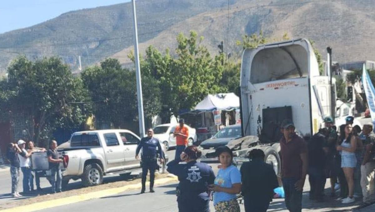 Ocurrió en el cruce del bulevar Cedros con la calle Isla Cedros, en la colonia Nuevo Mirasierra, al oriente de Saltillo. | Especial