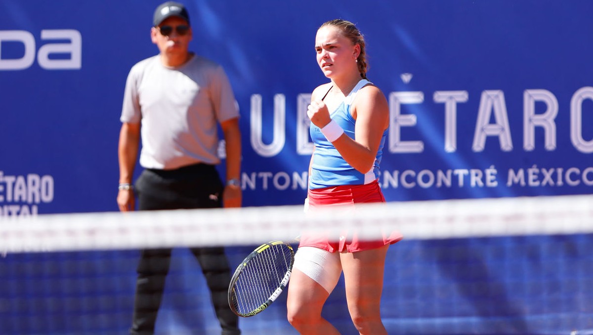 Sara Bejlek acelera y se mete a las semifinales del Querétaro Open (Cortesía)