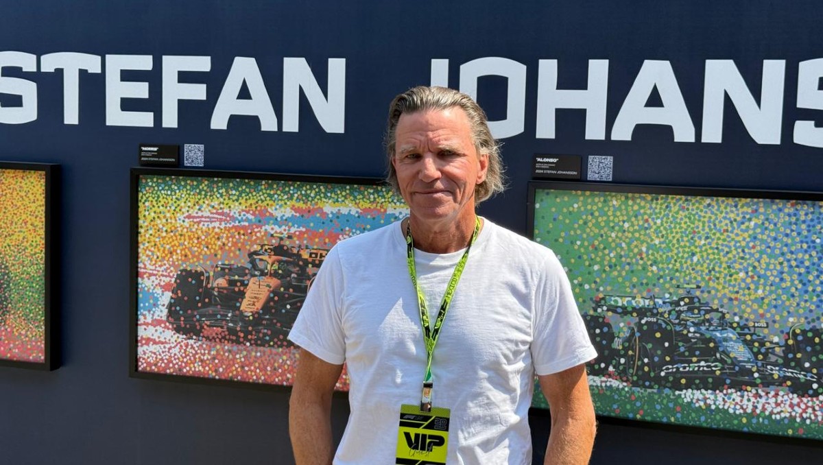Stefan Johansson: el ex piloto que perdió a un amigo y encontró calma en el arte (Michel Cruz)