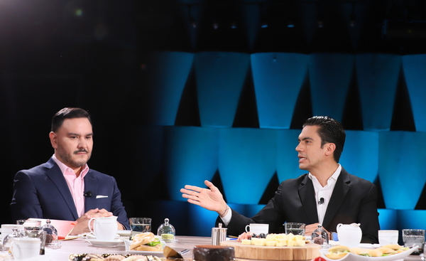Cafe Milenio con Jorge Romero, presidente del PAN.