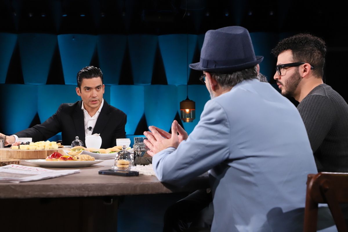 Jorge Romero en Café Milenio.
