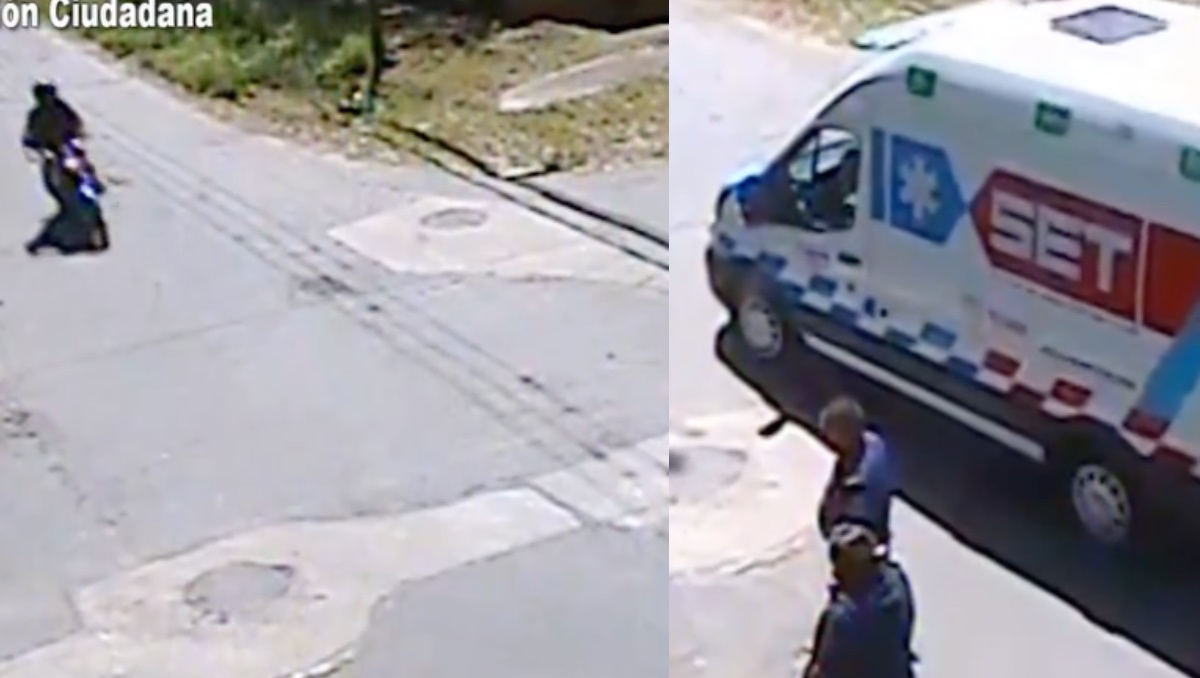 Motos chocaron de frente tras no frenar. | ESPECIAL