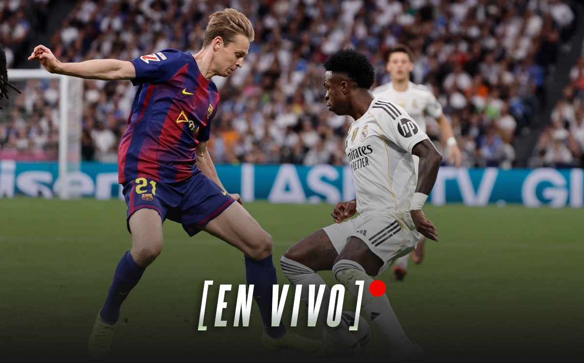 Real Madrid vs. Barcelona EN VIVO. Clásico Español de LaLiga (EFE)