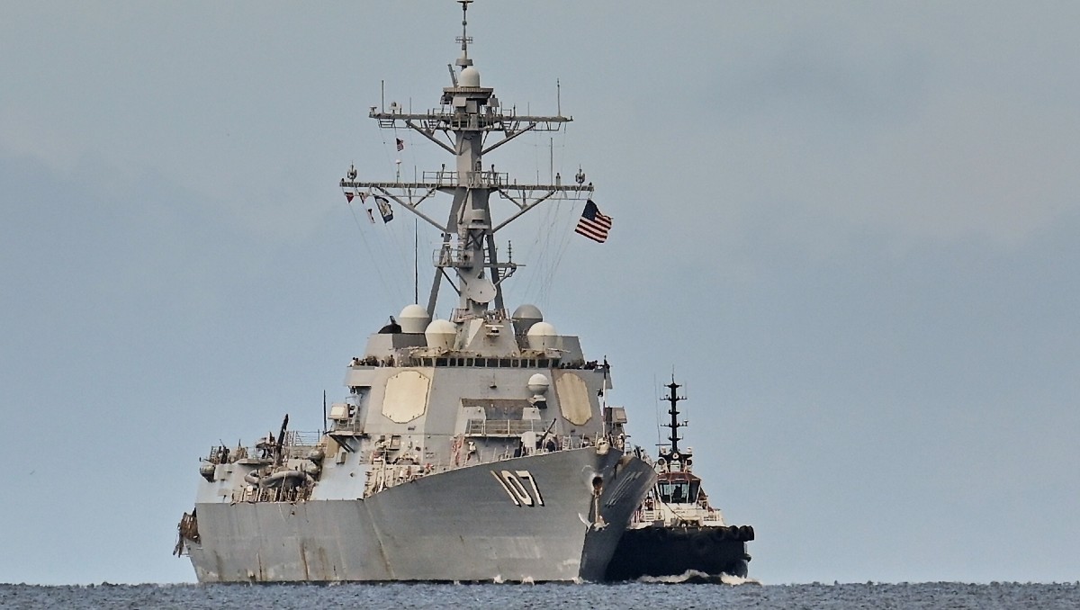 El USS Gravely llegó al Caribe, en plena tensión entre EU y Venezuela. | X