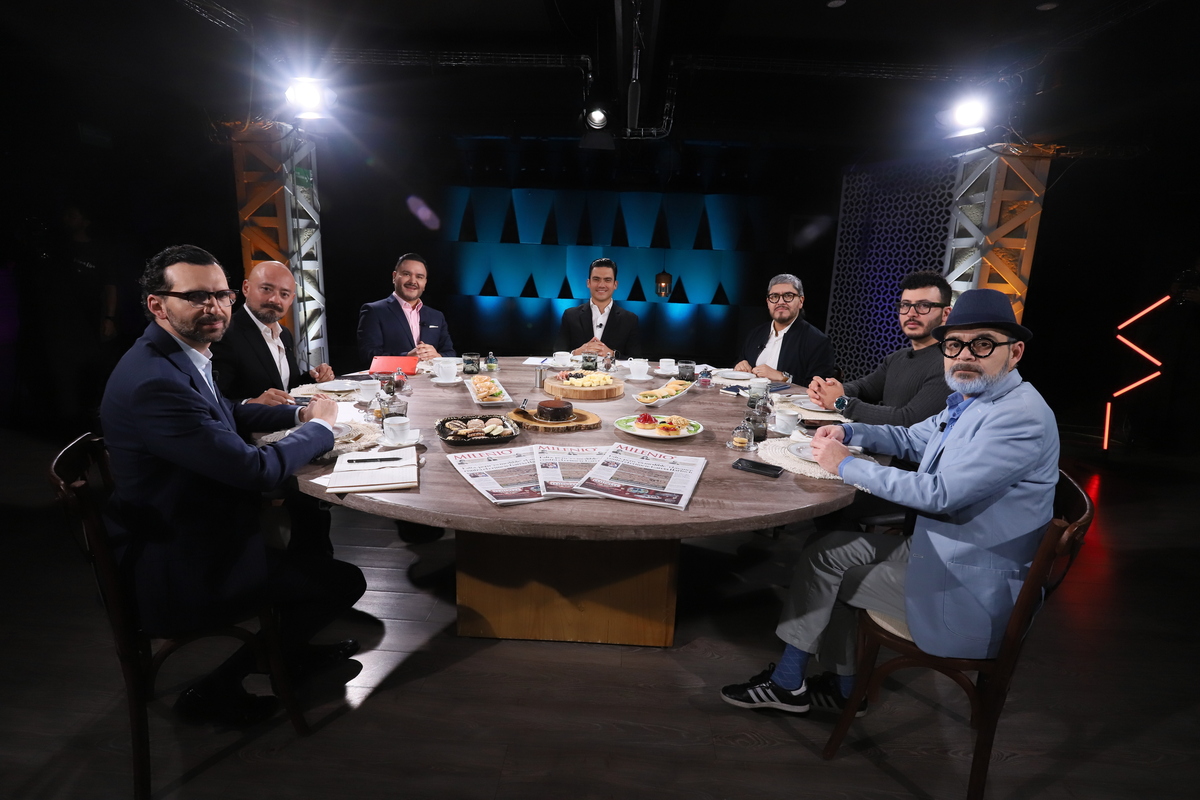 Visita a Café Milenio de Jorge Romero. | Octavio Hoyos