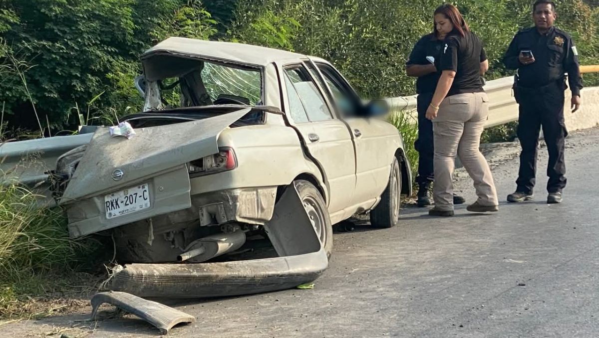 El accidente ocurrió la tarde del domingo en la carretera Cadereyta-Allende | Martha Zamora