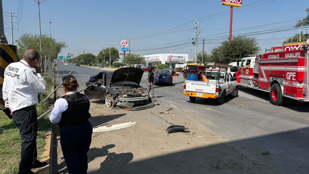 El accidente se registró a la altura de la colonia Acueducto | Víctor González