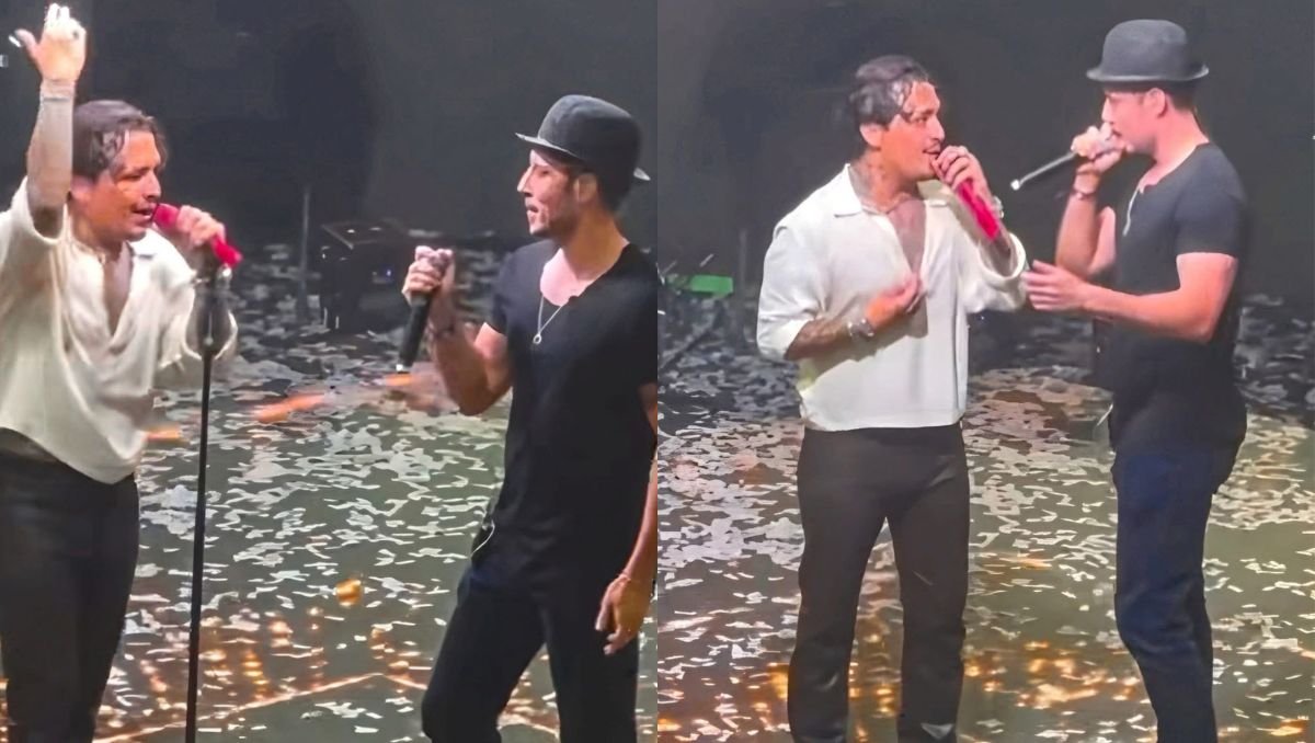 Christian Nodal y José Madero sorprenden con dueto en Monterrey