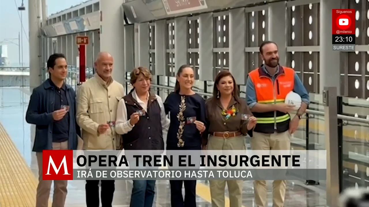 Claudia Sheinbaum anuncia cuándo comenzará a operar el Tren Insurgente