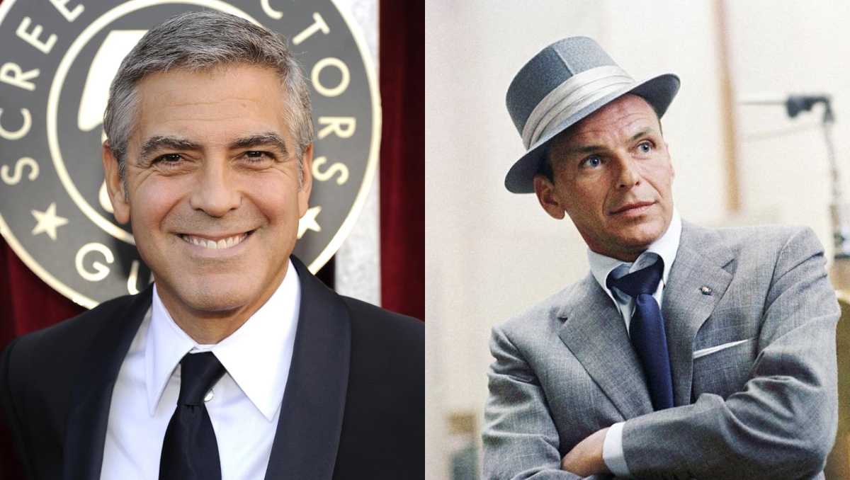 El día que Frank Sinatra alzó la voz contra un joven George Clooney